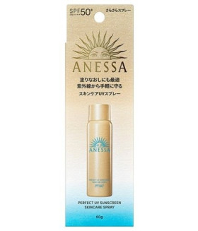 Anessa Shiseido Perfect UV Sunscreen Skincare Spray SPF50 PA, 60 g